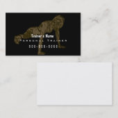 Persoonlijke trainer visitekaartje (Voorkant / Achterkant)