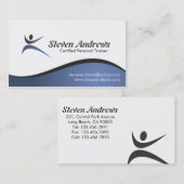 Persoonlijke trainer - Visitekaartjes (Voorkant / Achterkant)
