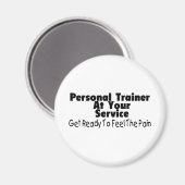 Persoonlijke trainer voor uw service magneet (Voorkant / Achterkant)