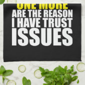 Persoonlijke trainers en vertrouwensproblemen - Gr Theedoek (Gevouwen)