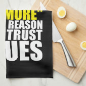 Persoonlijke trainers en vertrouwensproblemen - Gr Theedoek (Quarter Fold)