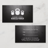 Persoonlijke training (afspraakkaart) afsprakenkaartje (Voorkant / Achterkant)