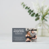 Persoonlijke training gaat over de resultaten van  visitekaartje (Staand voorkant)