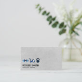 Persoonlijke training Gym apparatuur Visitekaartje (Staand voorkant)