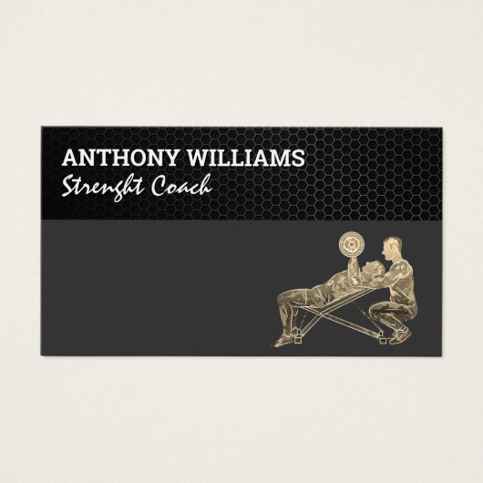 Persoonlijke training | Metalen industrie Visitekaartje (Voorkant)