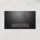 Persoonlijke training visitekaartje (Achterkant)