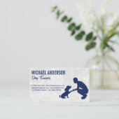 Persoonlijke trainingspuppy | Dierenopleiders Visitekaartje (Staand voorkant)