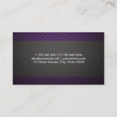 Persoonlijke Trainingsvariatie Visitekaartje (Achterkant)