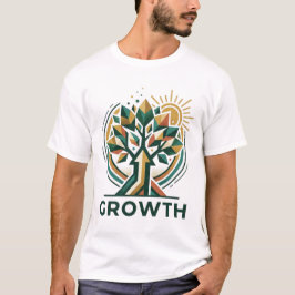 Persoonlijke Transformatie Groei Bloei Motivatie T-shirt