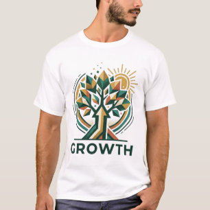 Persoonlijke Transformatie Groei Bloei Motivatie T-shirt