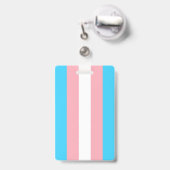 Persoonlijke Transgender Vlag Badge (Achterkant met uittrekbare clip)