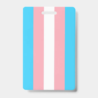 Persoonlijke Transgender Vlag Badge