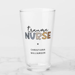 Persoonlijke trauma-zuster Trauma-zustende cadeaut Glas