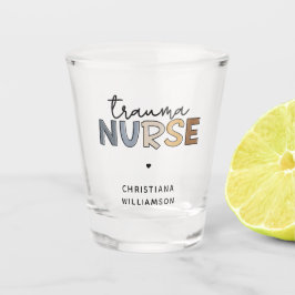 Persoonlijke trauma-zuster Trauma-zustende cadeaut Shot Glas