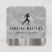 Persoonlijke treinbestuurder Grunge Metal Trim Ben Afsprakenkaartje (Voorkant)