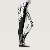 Persoonlijke Trendy Abstract Design Leggings (Rechts)