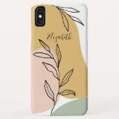 Persoonlijke Trendy Abstracte Vormen Case-Mate iPhone Case (Achterkant)