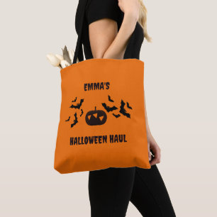 Persoonlijke Trick or Treat-tas Klassiek Halloween Tote Bag