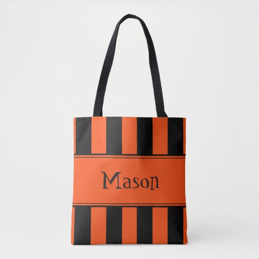 Persoonlijke Trick or treat Tote Bag (Voorkant)