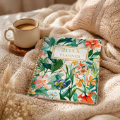 Persoonlijke Tropische Bloemen Planner