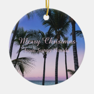 Persoonlijke Tropische Kerst Ornament