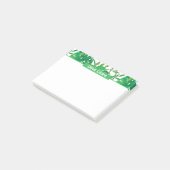 Persoonlijke Tropische Rand Post-it® Notes (Schuin)