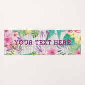 Persoonlijke tropische Yoga Mat (Achterkant (horizontaal))