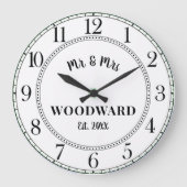 Persoonlijke Trouw Huwelijk Groot Klok (Voorkant)