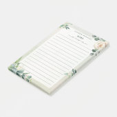 Persoonlijke Trouwbloemen Post-it® Notes (Schuin)