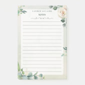 Persoonlijke Trouwbloemen Post-it® Notes (Voorkant)