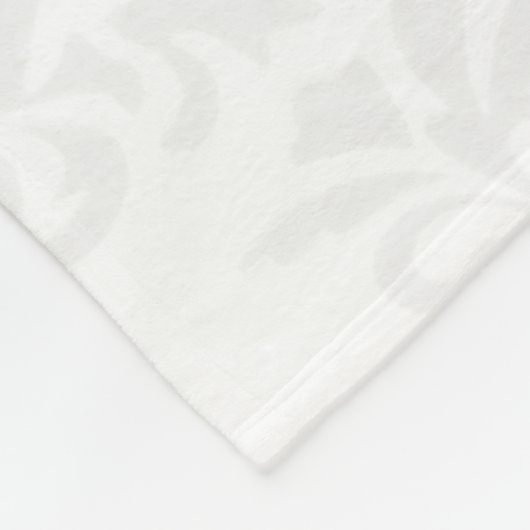 persoonlijke trouwcadeau fleece deken (Hoek)