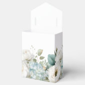 Persoonlijke Trouwcadeaudoos, Hydrangea Ontwerp Bedankdoosjes (Geopend)