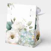 Persoonlijke Trouwcadeaudoos, Hydrangea Ontwerp Bedankdoosjes (Achterkant)