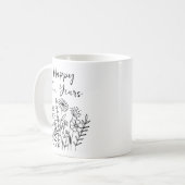 Persoonlijke trouwdag mokken set voor de perfecte (Voorkant links)