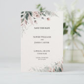Persoonlijke trouwdag 'Save the Date' Save The Date (Staand voorkant)