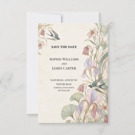 Persoonlijke trouwdag 'Save the Date' Save The Date (Voorkant)