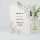 Persoonlijke trouwdag 'Save the Date' Save The Date (Staand voorkant)