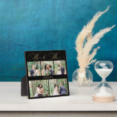 Persoonlijke trouwfoto-collage Mijnheer en Mevrouw Fotoplaat (Insitu)