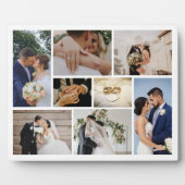 Persoonlijke Trouwfoto Fotoplaat (Voorkant)