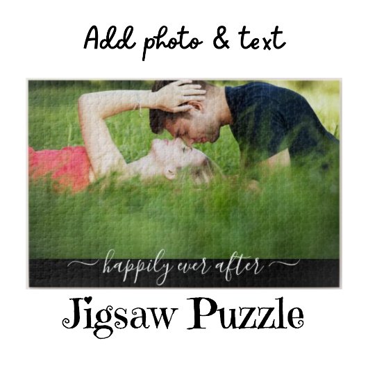 Persoonlijke Trouwfoto Legpuzzel