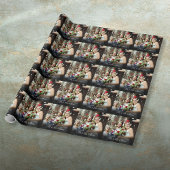 Persoonlijke Trouwfoto Script Naam Cadeaupapier