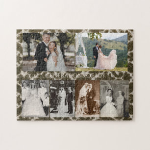 Persoonlijke Trouwfoto's Generaties van Geluk Legpuzzel