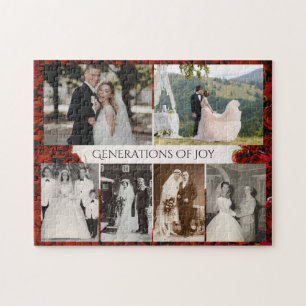 Persoonlijke Trouwfoto's Generaties van Geluk Legpuzzel