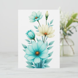 Persoonlijke trouwkaart kaart