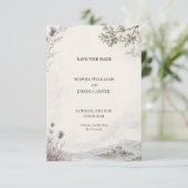 Persoonlijke trouwkaart 'Save the Date' Save The Date (Staand voorkant)