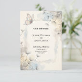 Persoonlijke trouwkaart 'Save the Date' Save The Date (Staand voorkant)
