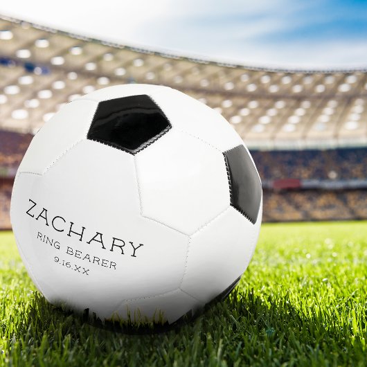 Persoonlijke Trouwring Bewaarhouder Voetbal