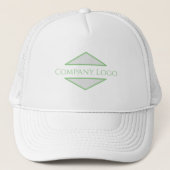 Persoonlijke Trucker Hoed Pet (Voorkant)
