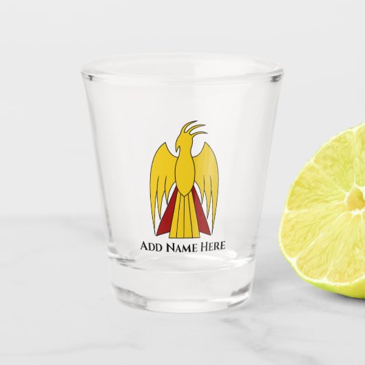 Persoonlijke TSDS Arisdale Shot Glas (Voorkant)