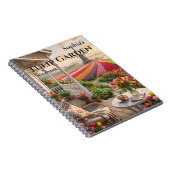 Persoonlijke Tulpentuin Spiraal Notebook Notitieboek (Rechterzijde)